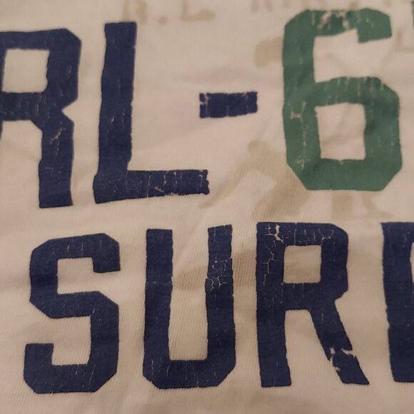 Polo Ralph Lauren White Graphic T Shirt Sz 2T - Picture 2 of 3